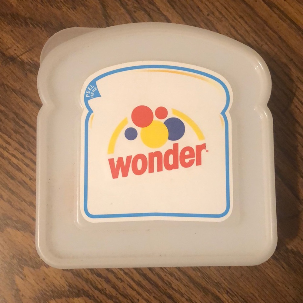 Vintage Wonder Bread sandwich container
